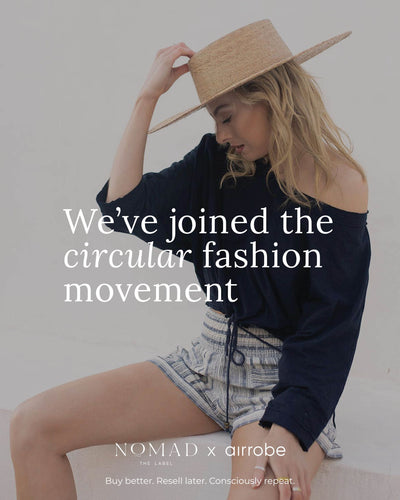 Connect to the circular fashion economy: AirRobe x Nomad the Label