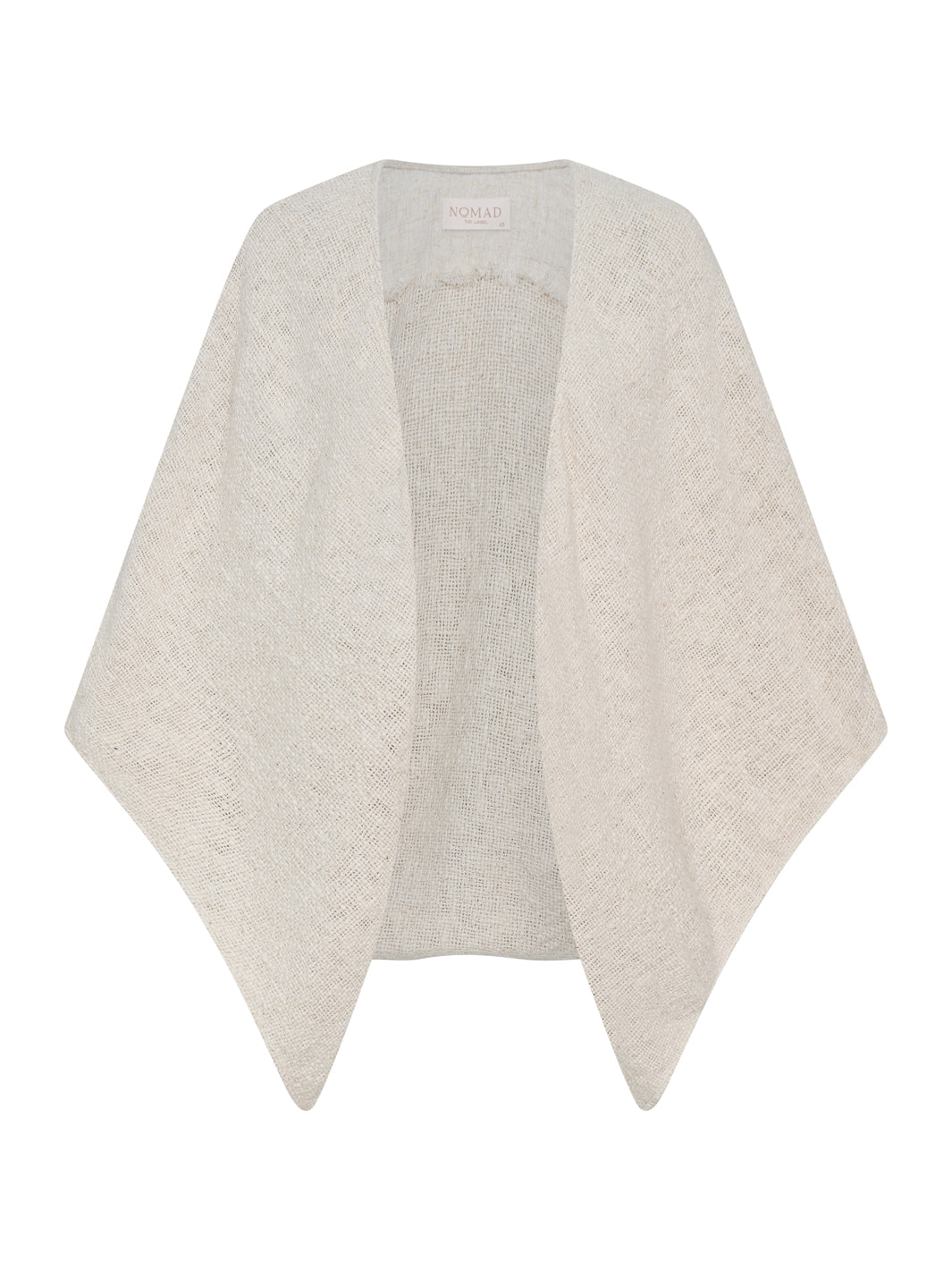 Image features Bloom Cotton Shrug in Ecru