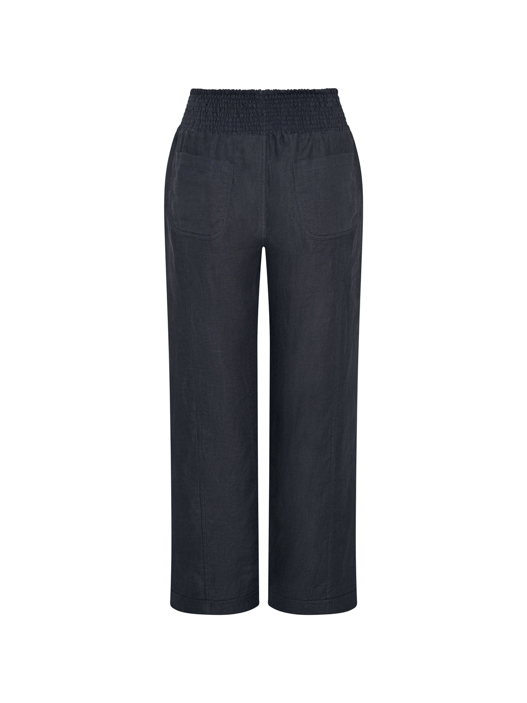 Image features Morrissey Linen Twill Pants in Charcoal