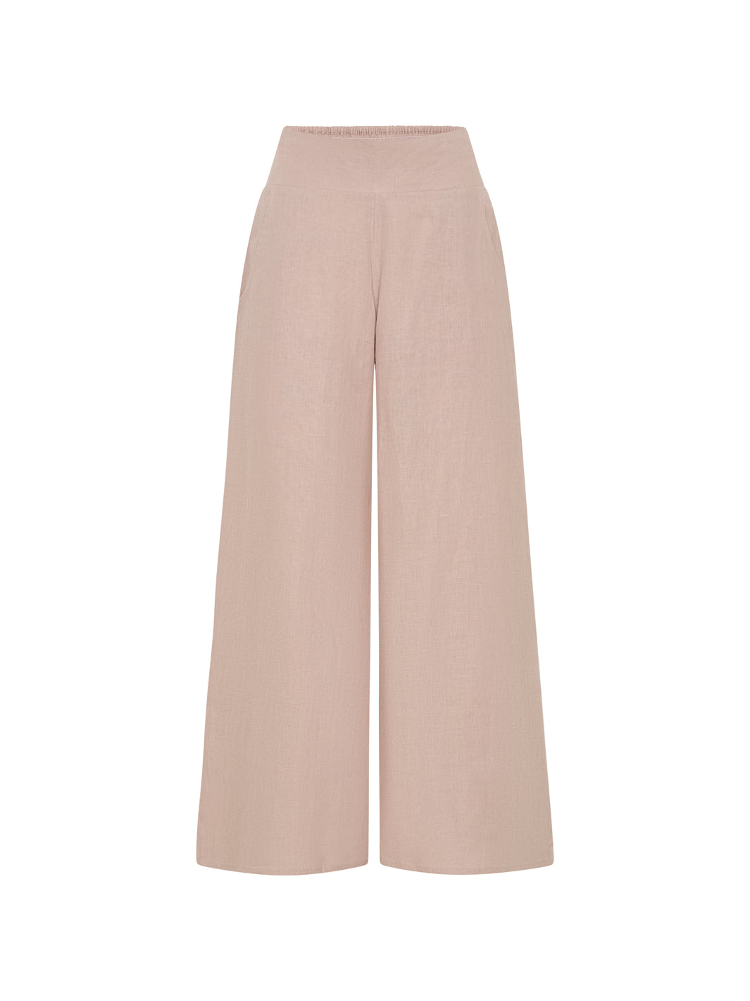 Portillo Linen Pants Tea Rose