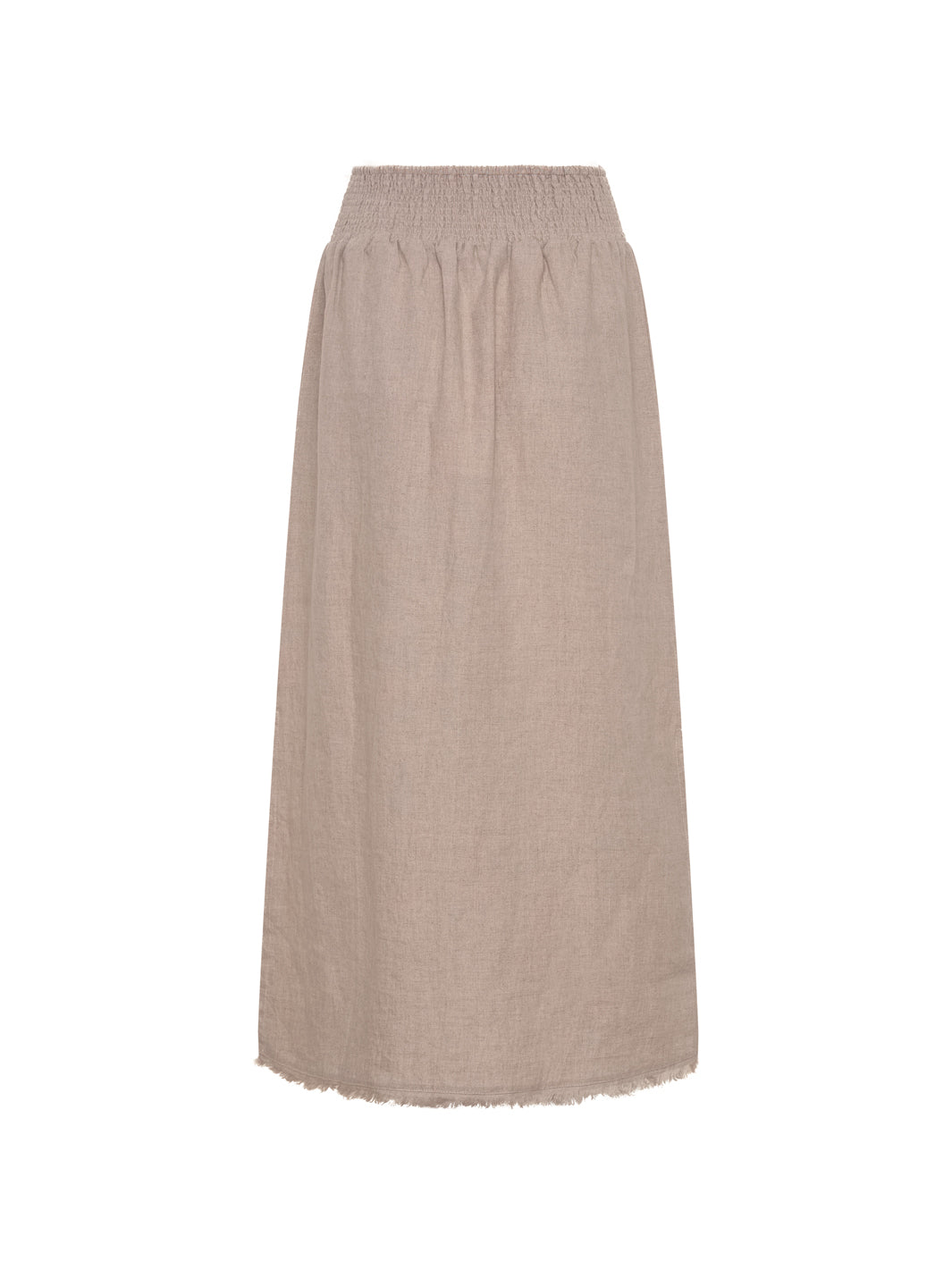 Aurora French Linen Skirt Flax