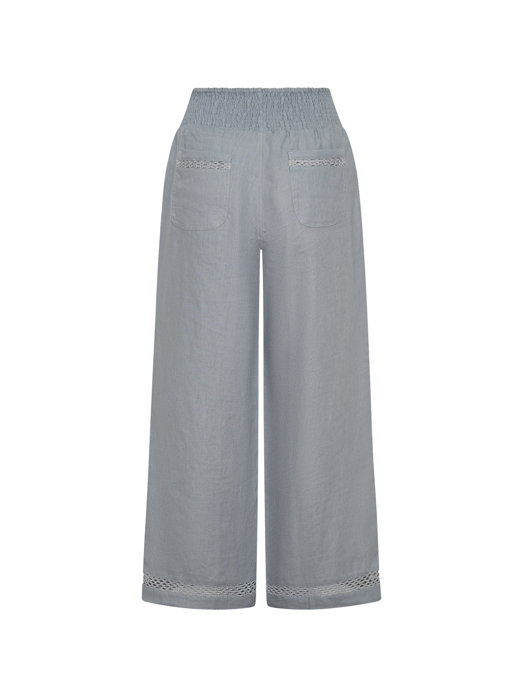 Cebu Linen Pants Slate Blue