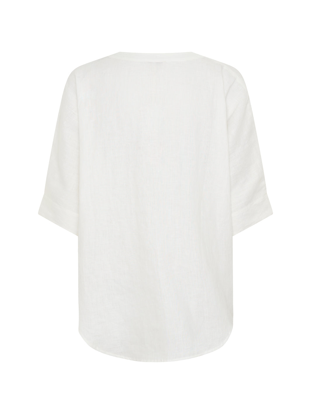 Dune French Linen Shirt White
