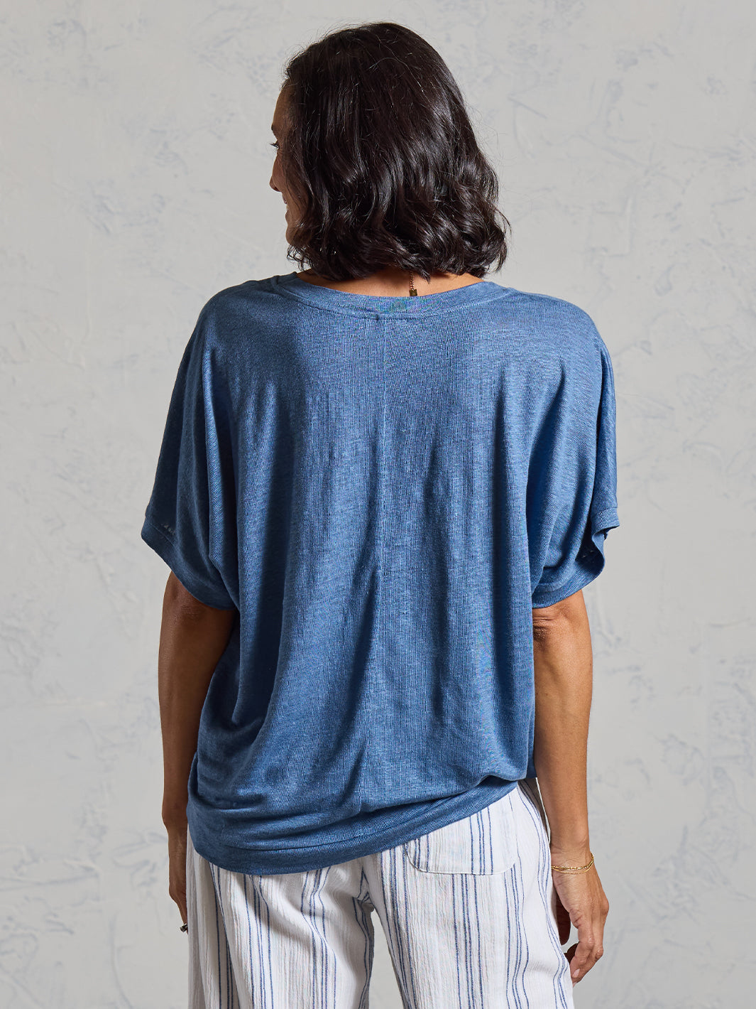 Iris Jersey T-Shirt Aegean Blue
