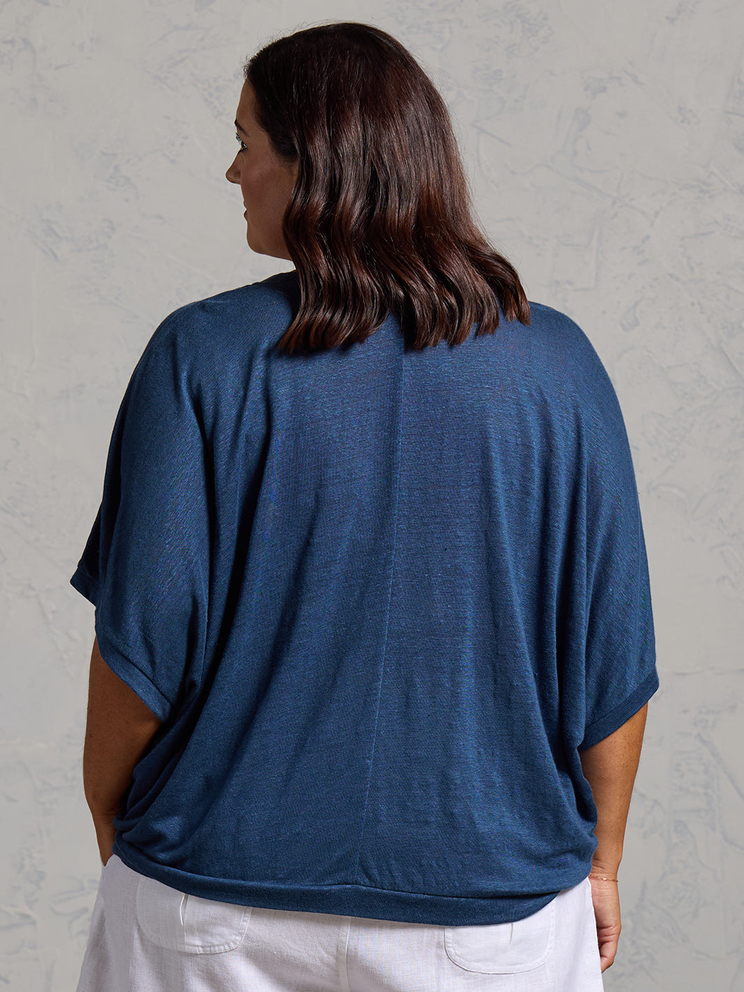 Iris Jersey T-Shirt Navy