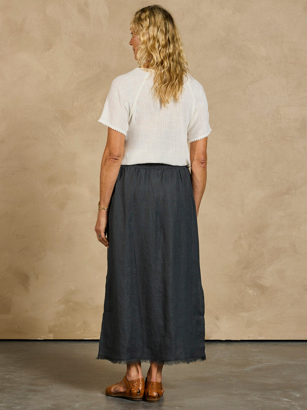 Daisy Organic Cotton Blouse Ivory