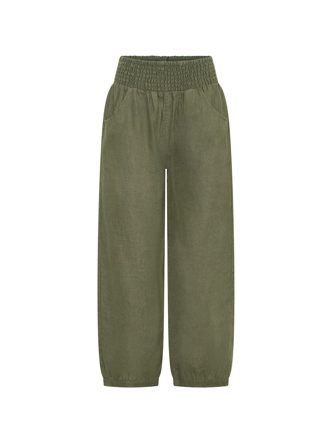 Sadhu French Linen Pants Olive
