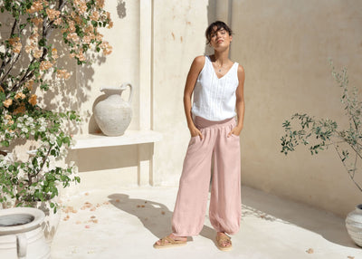 Join Us in the Fight: Support Breast Cancer Awareness Month with Our Pink Sadhu Pants