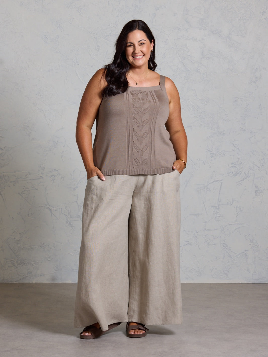 Adrift Merino Wool Knit Top Elm