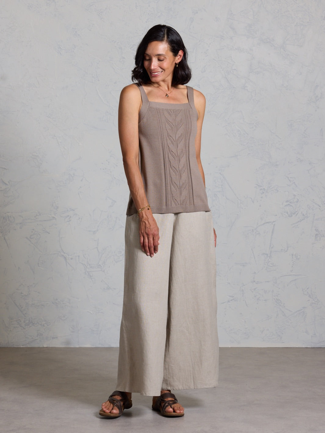 Adrift Merino Wool Knit Top Elm