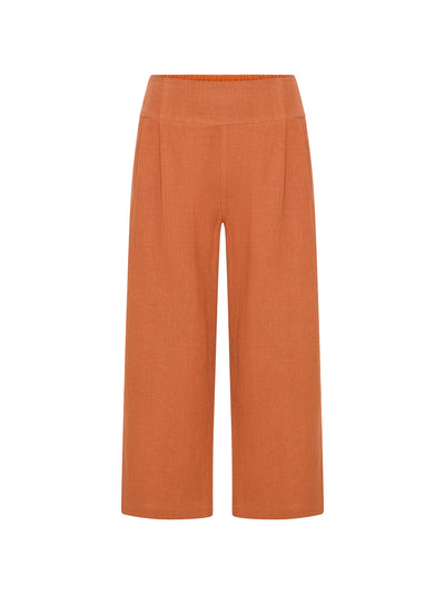 Latina Linen Pants Rust