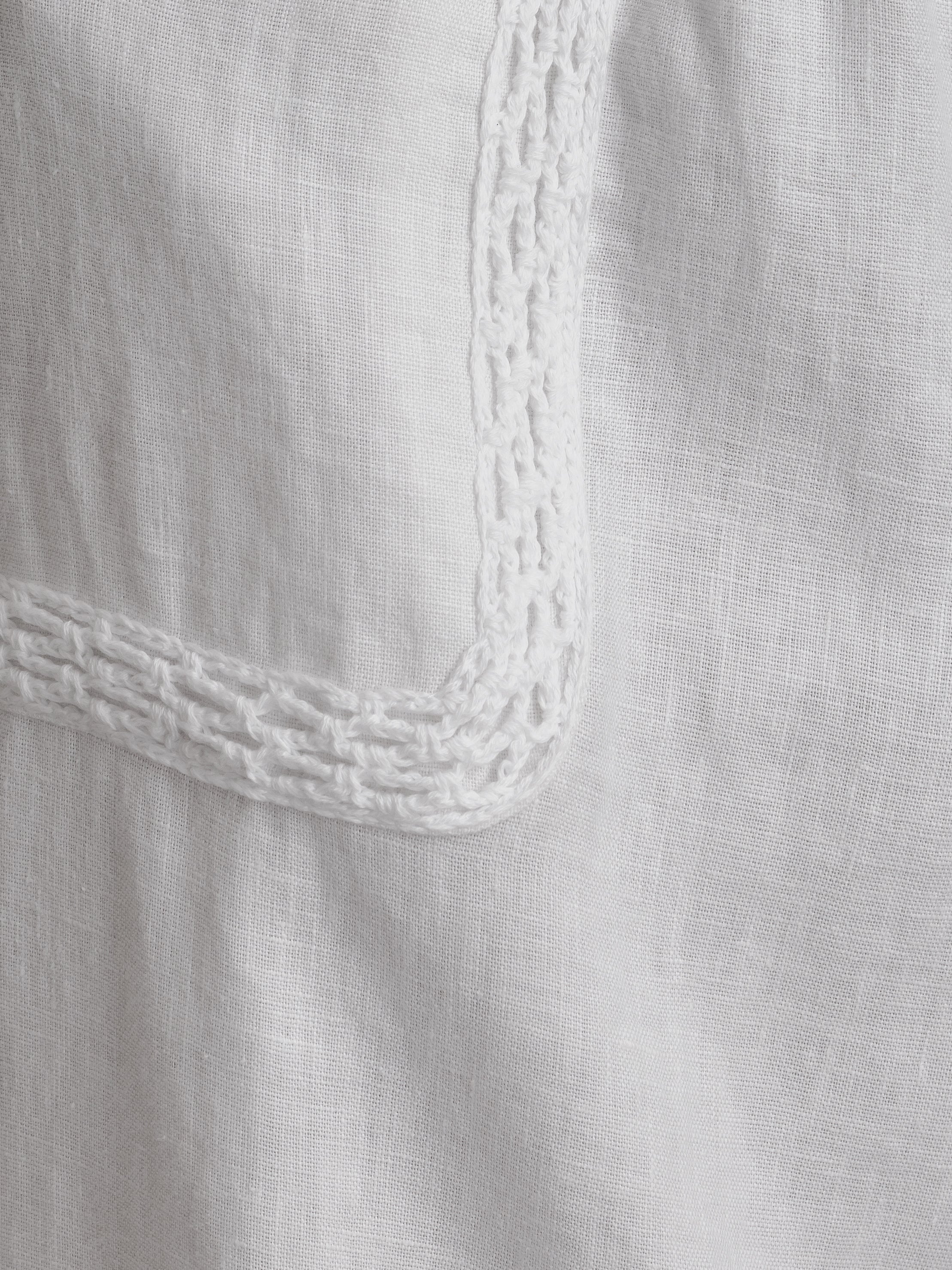 Image features image swatch of Cebu Linen Pants in White