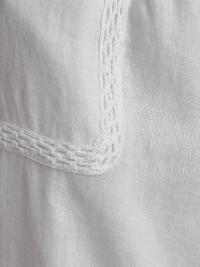 Image features image swatch of Cebu Linen Pants in White