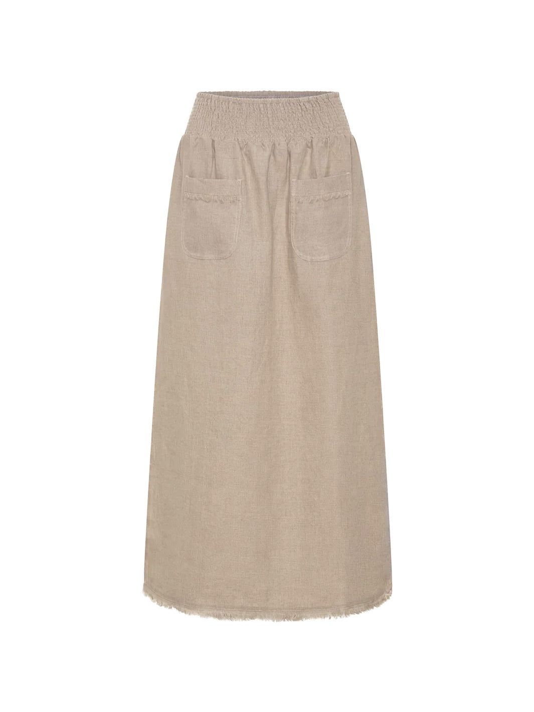 【1940s】Vintage French Linen Skirt フランス製 Aurora French Linen Skirt Flax | Linen Skirt – Nomad the Label