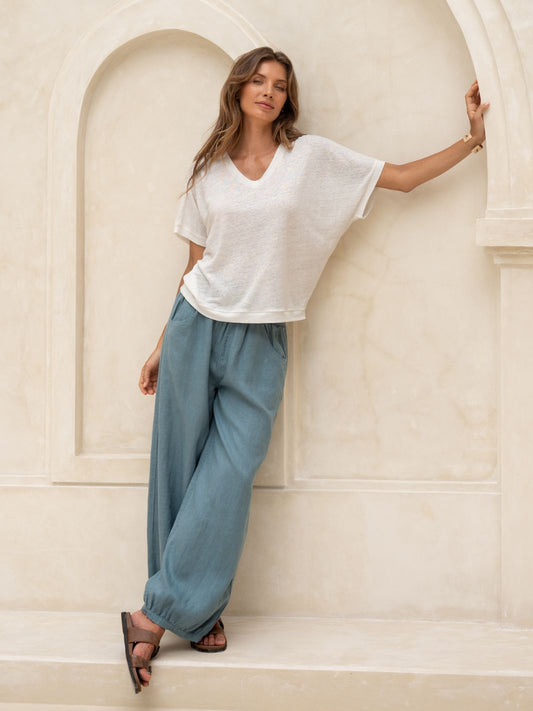 Iris Jersey T-Shirt Coconut