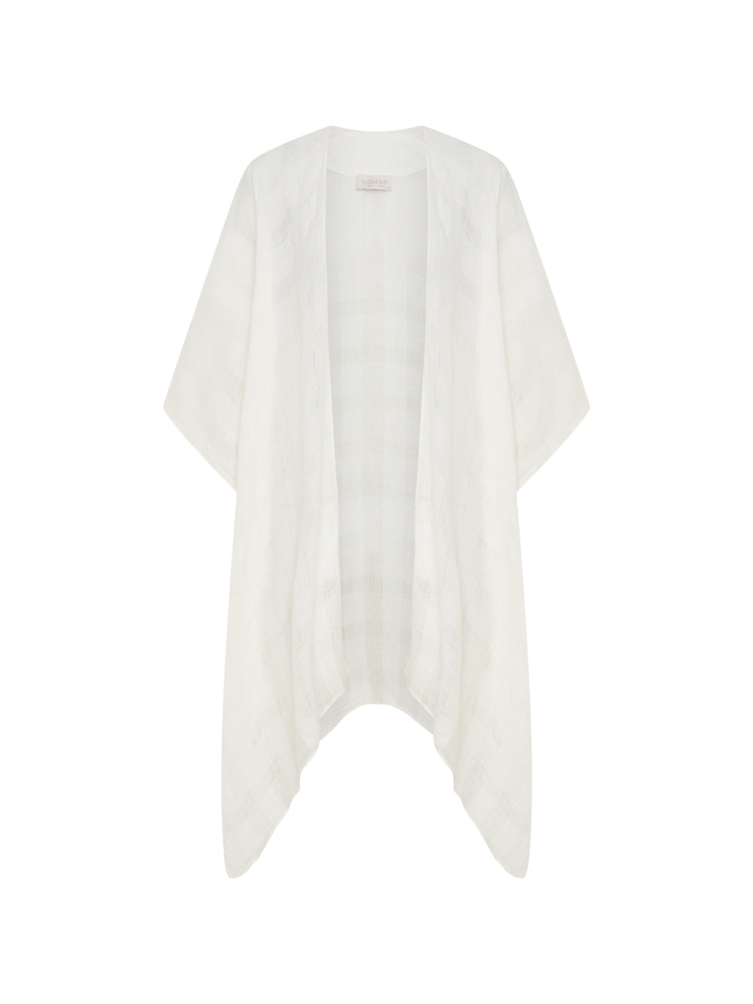 Barbados Linen Kimono Coconut