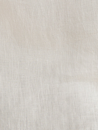 Image features swatch of Mandalay Linen Top in Stone