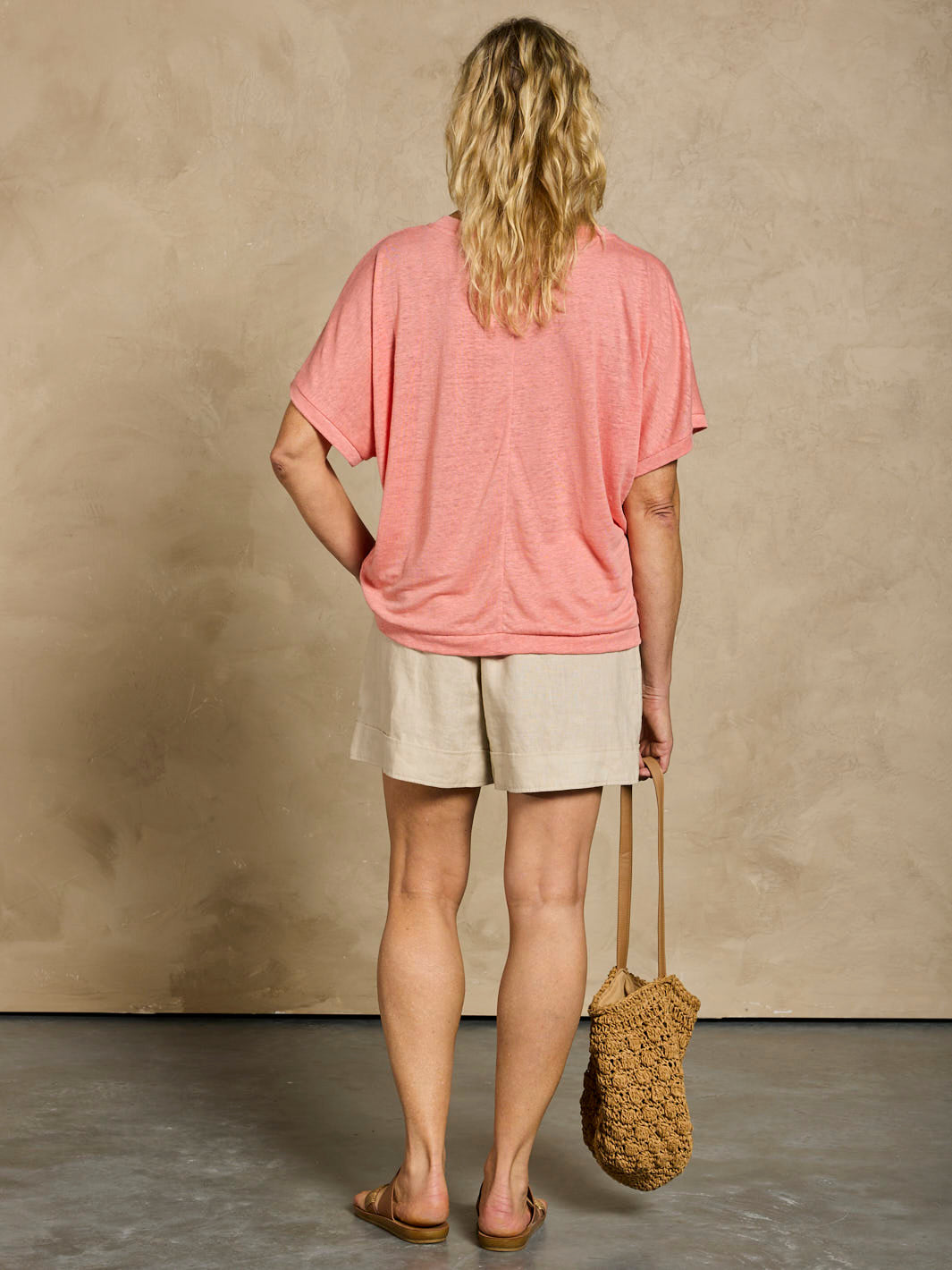 Iris Jersey TShirt Dusty Coral