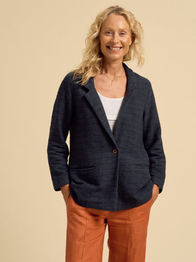 Orlando Cotton Jacket Charcoal