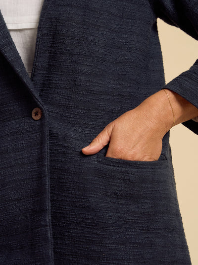 Orlando Cotton Jacket Charcoal