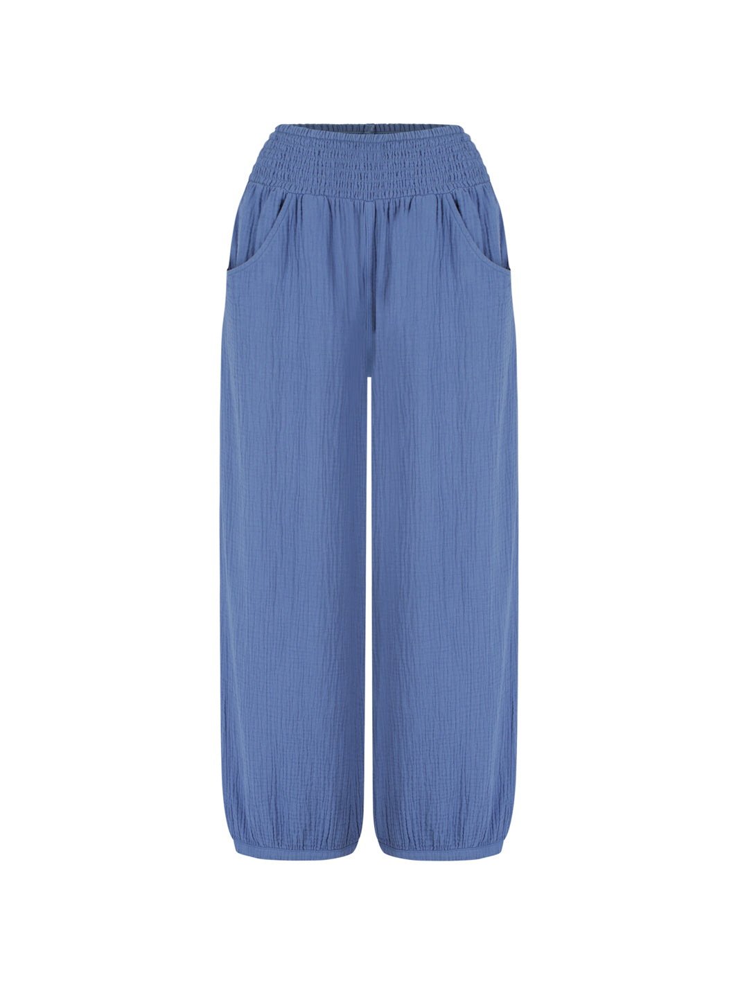 Sadhu Cotton Pants Aegean Blue