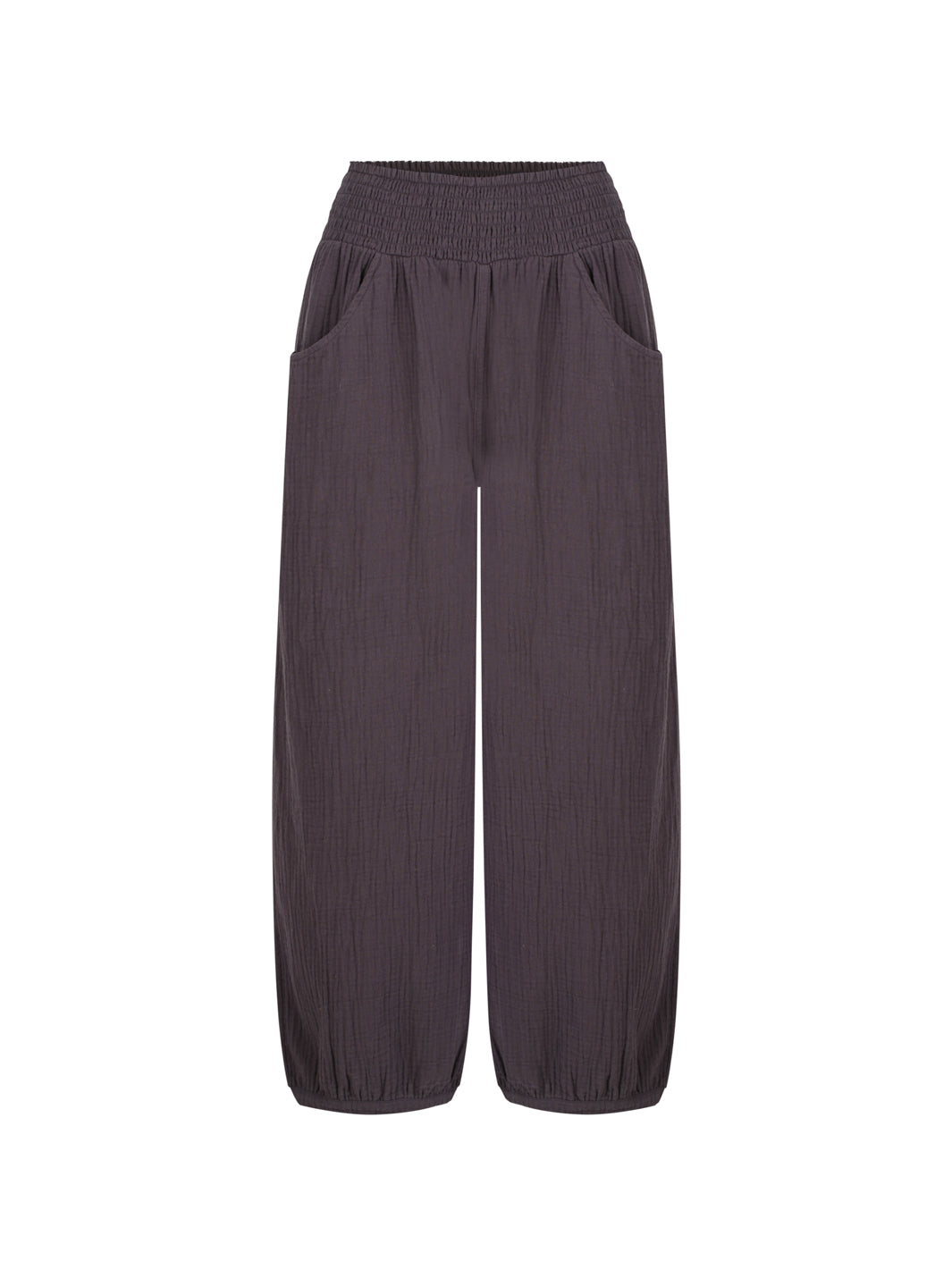 Sadhu Cotton Pants Charcoal
