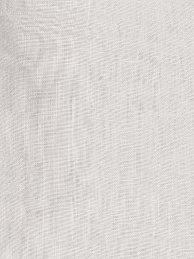 Image features Saffron Linen Maxi Dress in White