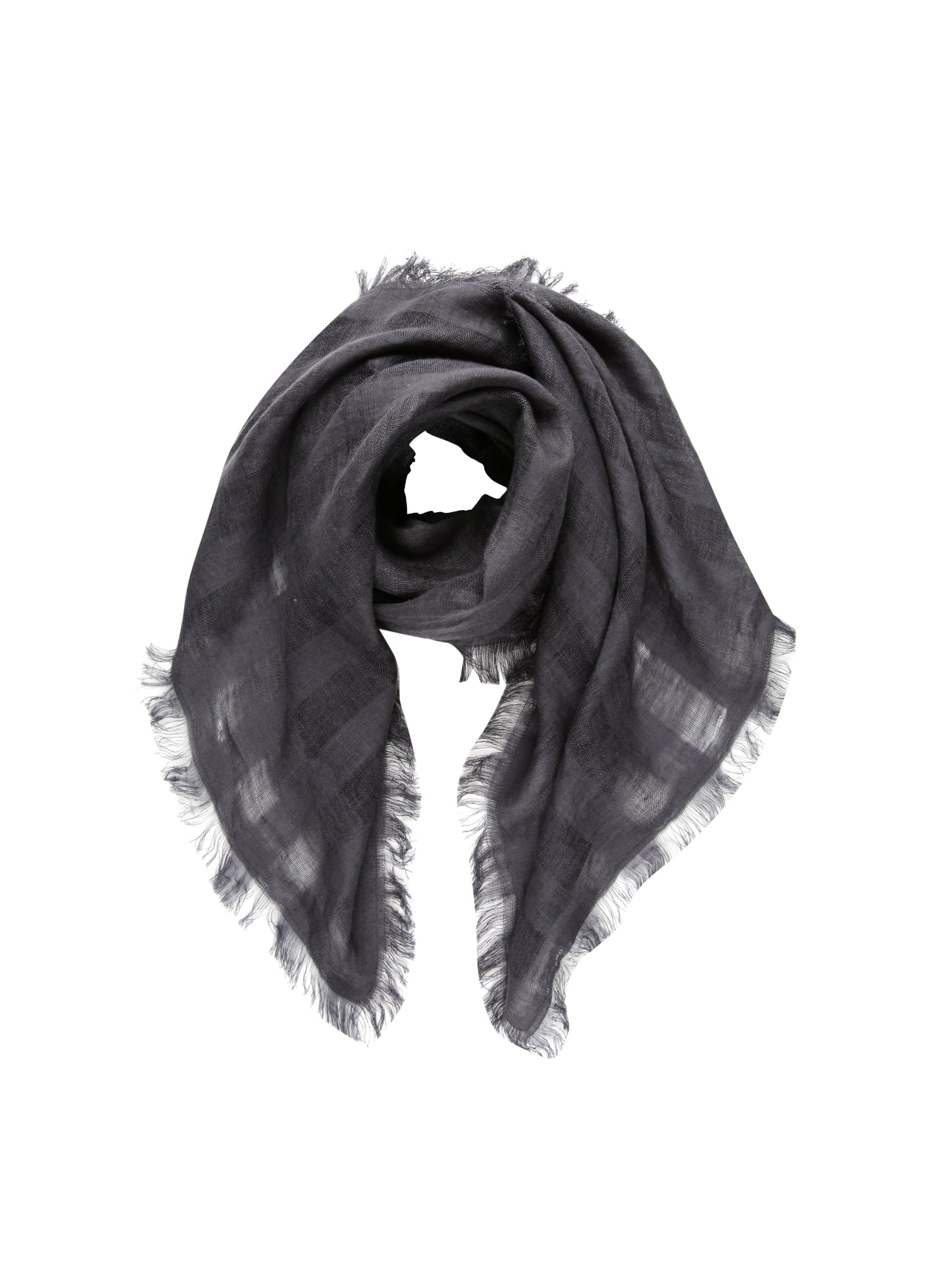 Kiama Linen Scarf Charcoal