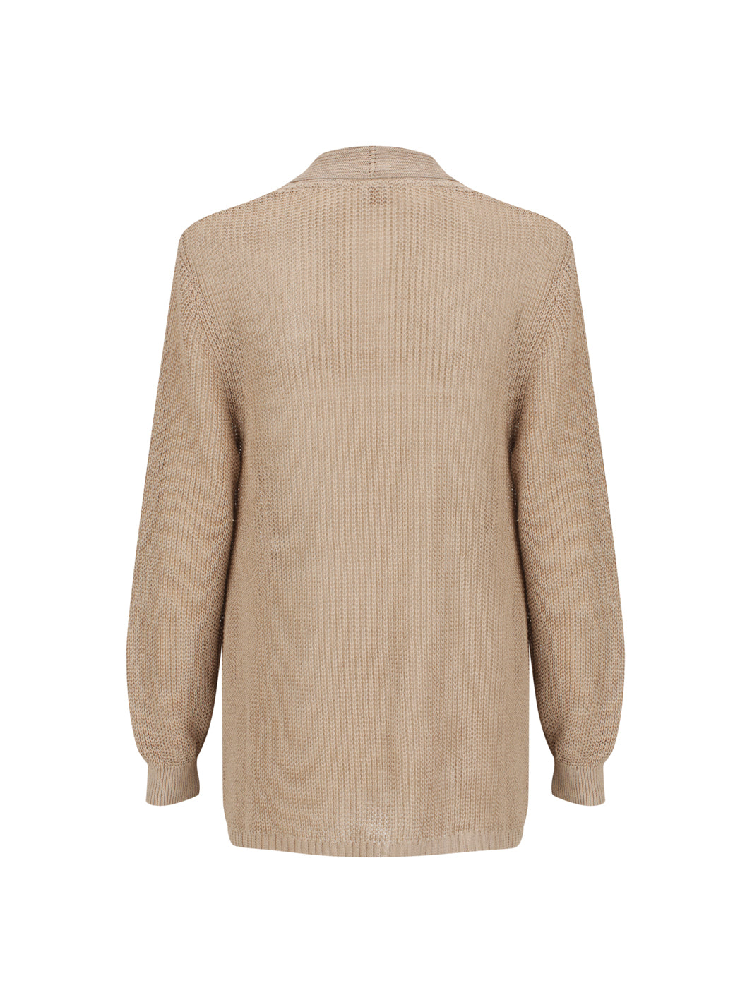Tathra Organic Linen Knit Cardigan Tuffet