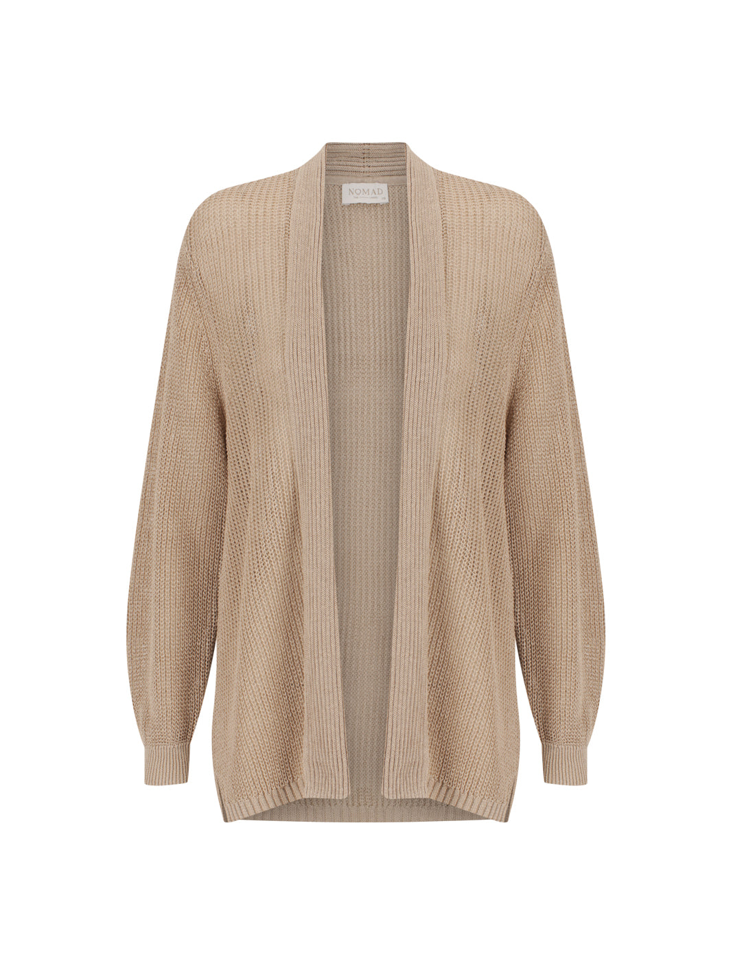 Tathra Organic Linen Knit Cardigan Tuffet