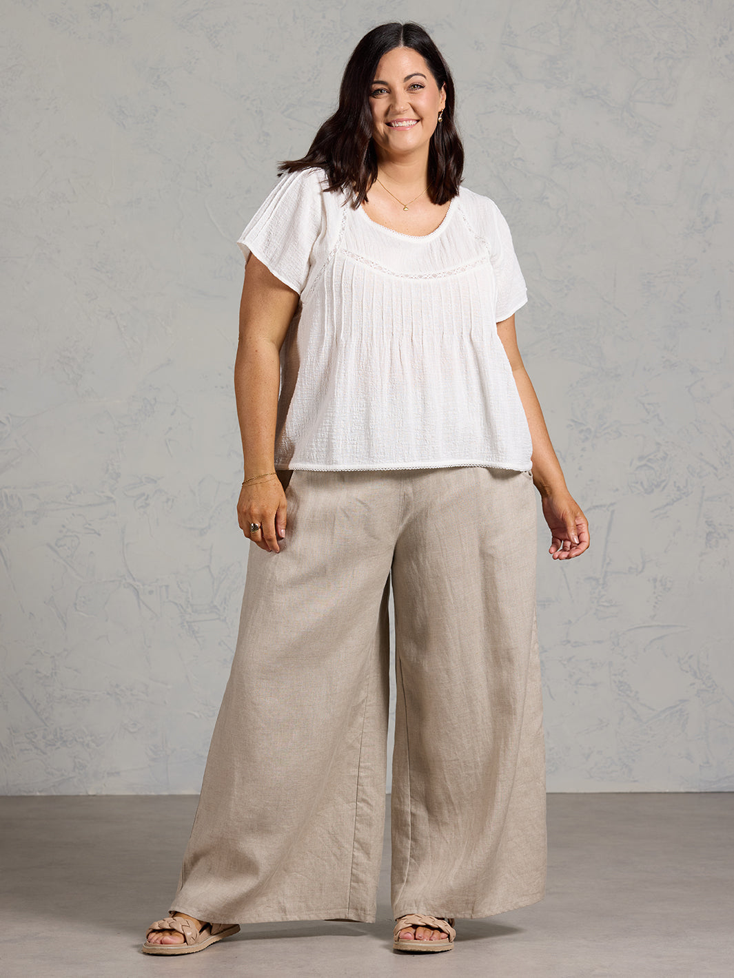 Biarritz Organic Cotton Top Coconut