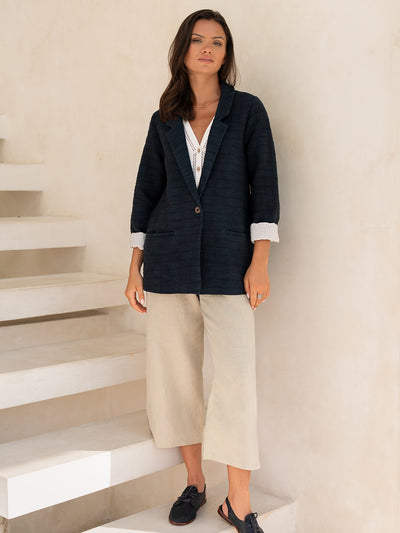 Orlando Cotton Jacket Charcoal