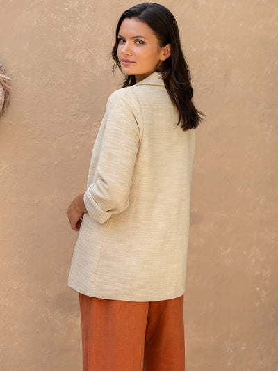 Orlando Cotton Jacket Stone