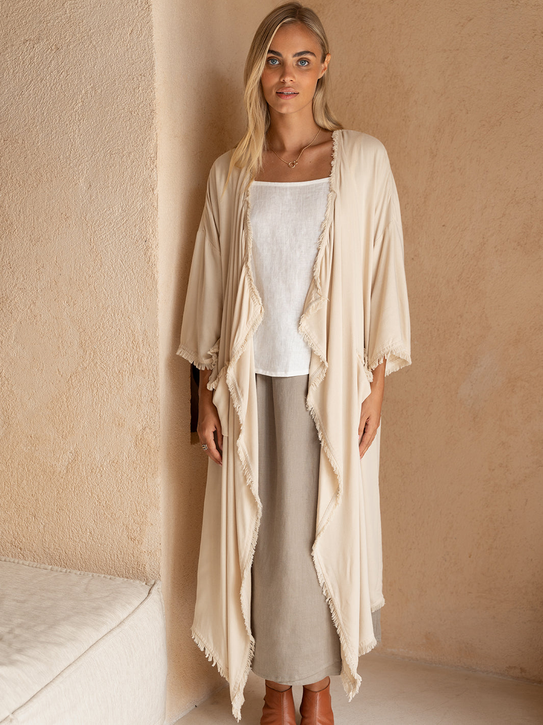 Sabali Bamboo Kimono Stone